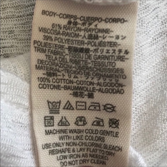 Free People soft white cotton top - Picture 6 of 6